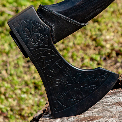 Black metal - viking axe