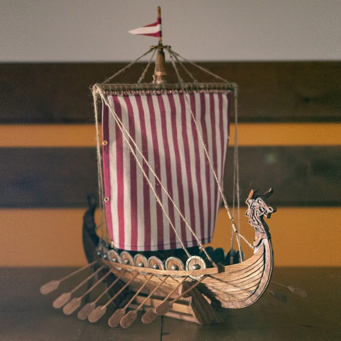 Viking ship model